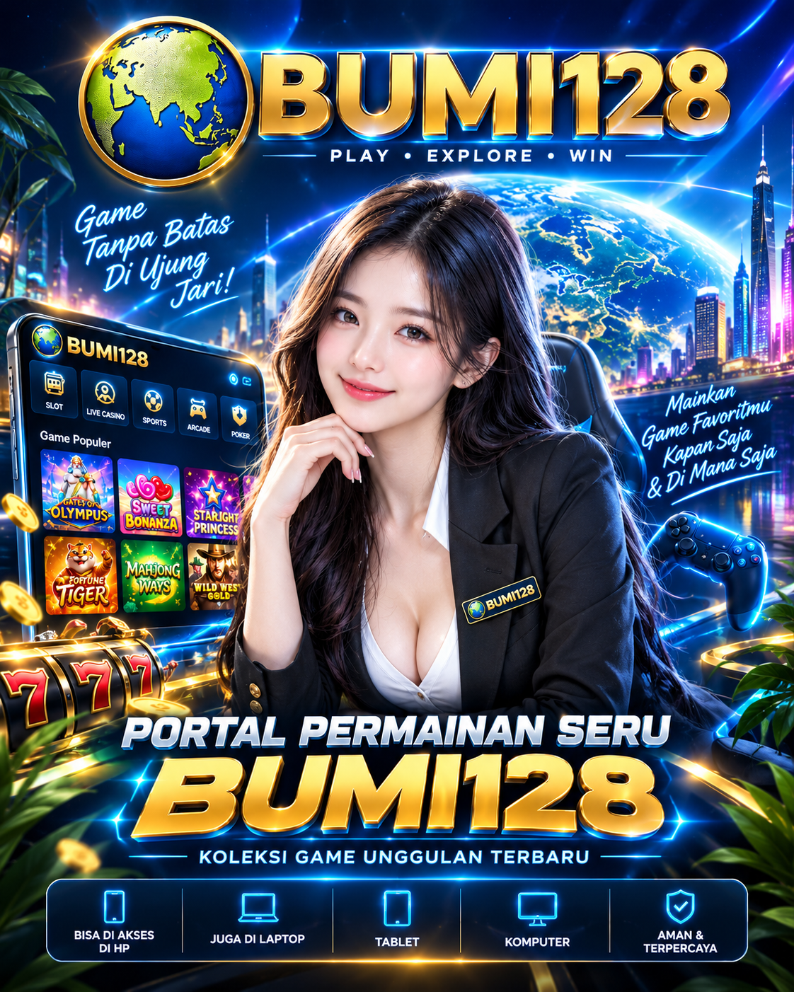 BUMI128 + Platform Hiburan Game Online Dengan Sensasi Keseruan Dalam Kemenangan